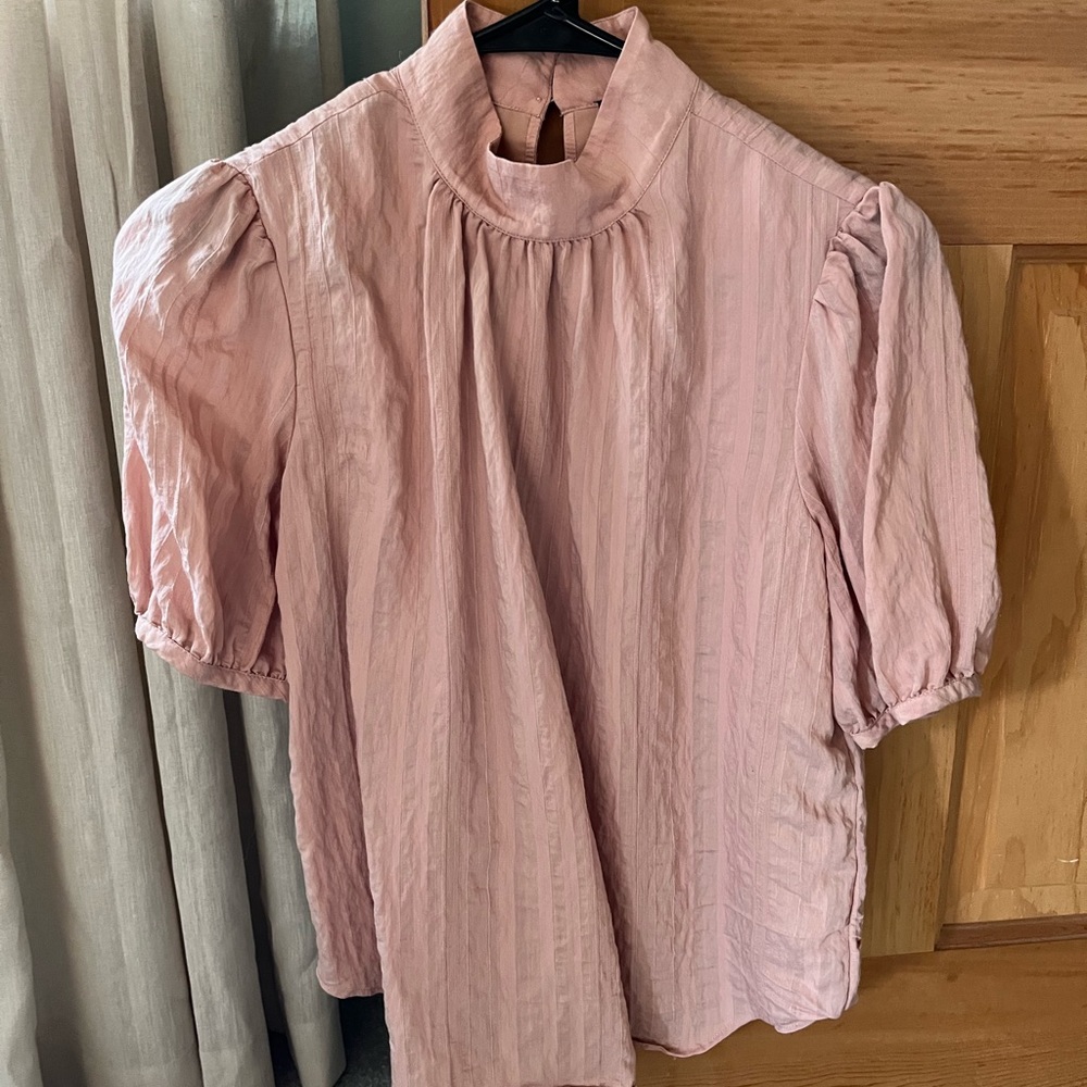Ann Taylor Pink Blouse